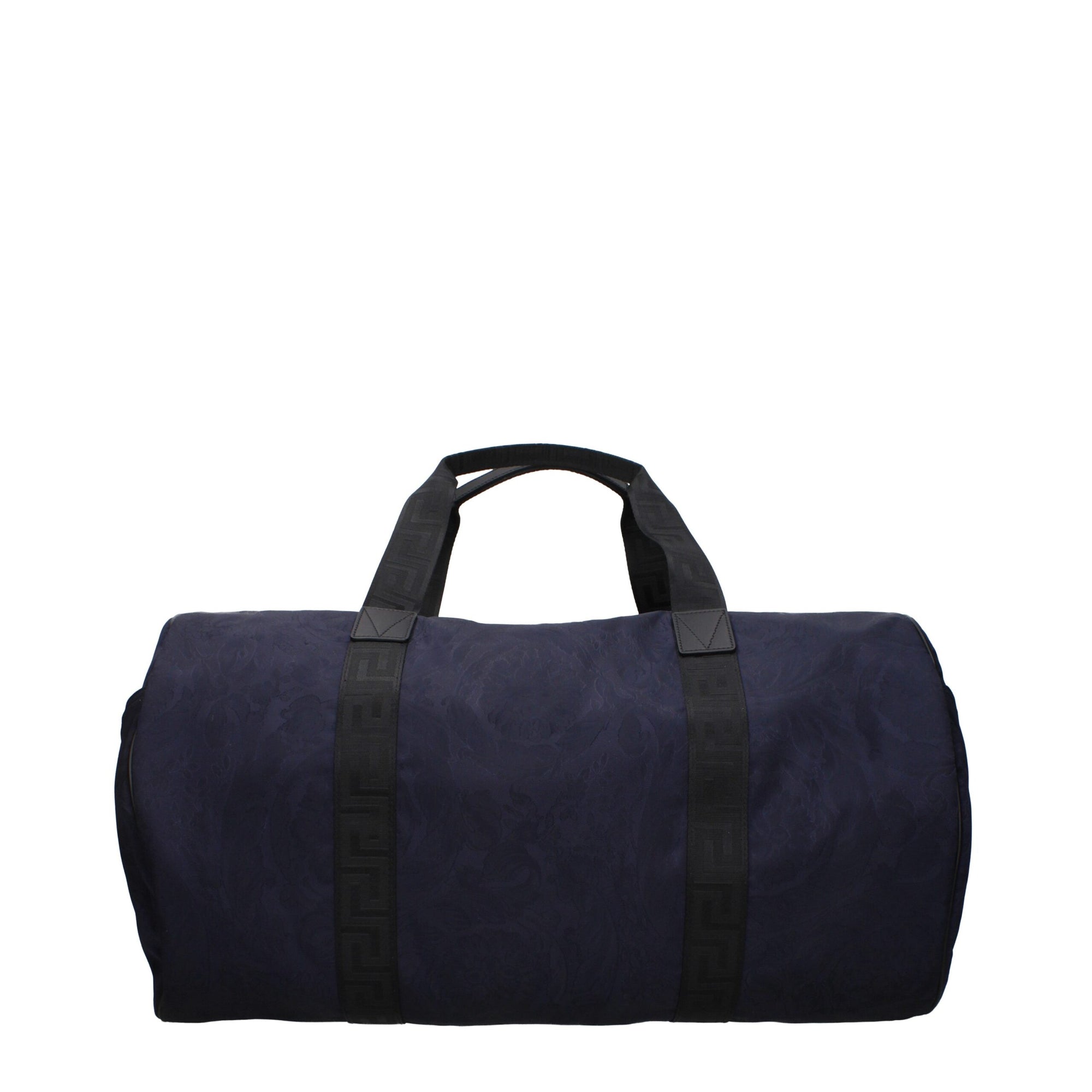 Versace Blue Fabric Luggage And Travel