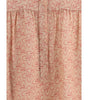 Kristina Ti Blouse with foliage print and refined stand-up collar
