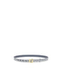 Fendi FF embroidered denim Belt
