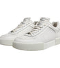 Dolce & Gabbana White Miami Leather Low Top Men Sneakers Shoes
