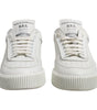 Dolce & Gabbana White Miami Leather Low Top Men Sneakers Shoes