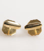 Dolce & Gabbana Emerald Green Crystal Gold Tone 925 Sterling Accessory Cufflink