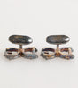 Dolce & Gabbana Gold Tone 925 Sterling Silver DG Logo Accessory Cufflink