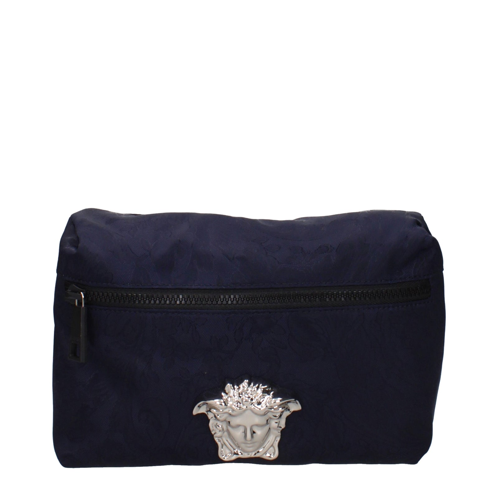 Versace Blue Fabric Backpacks