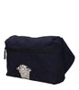 Versace Blue Fabric Backpacks
