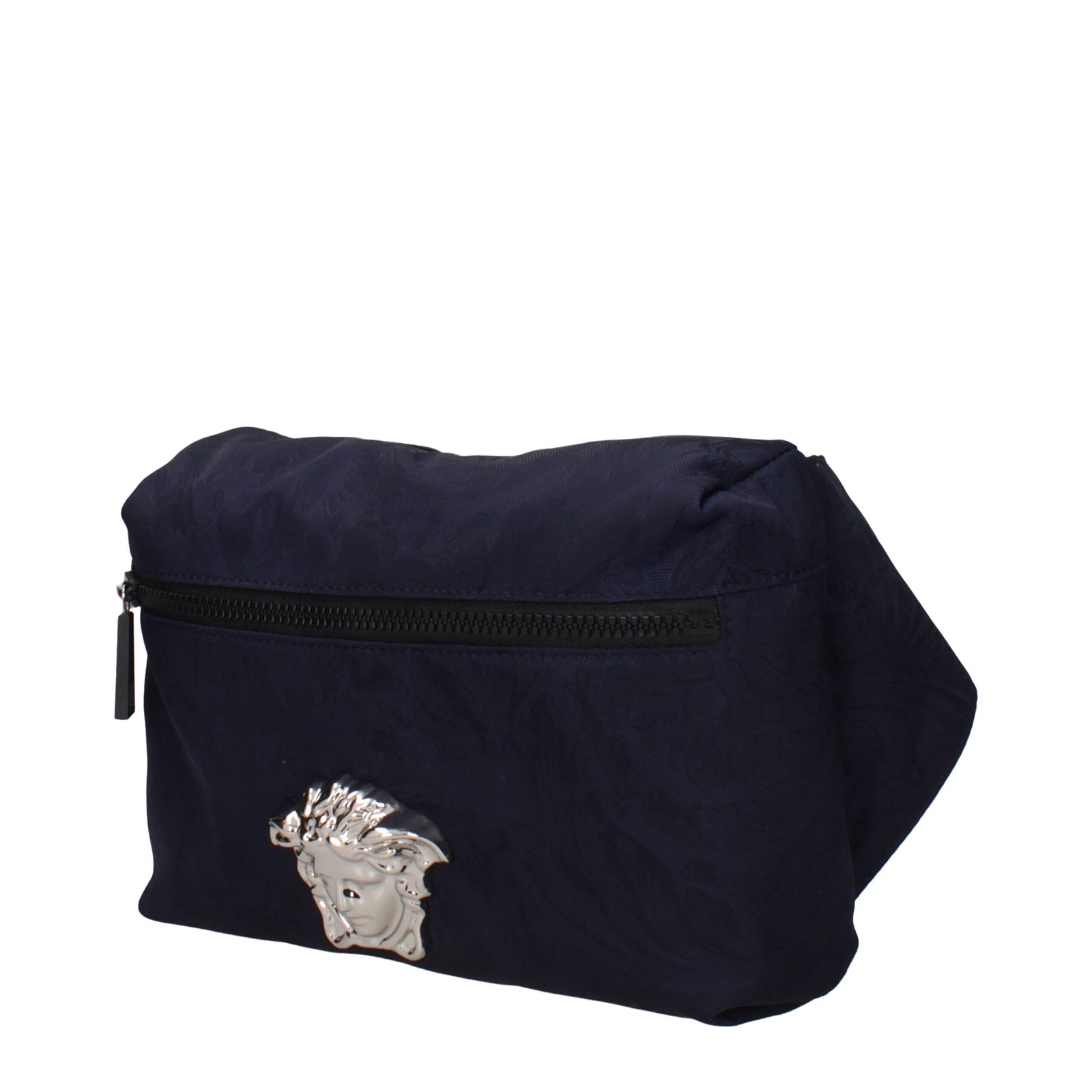 Versace Blue Fabric Backpacks