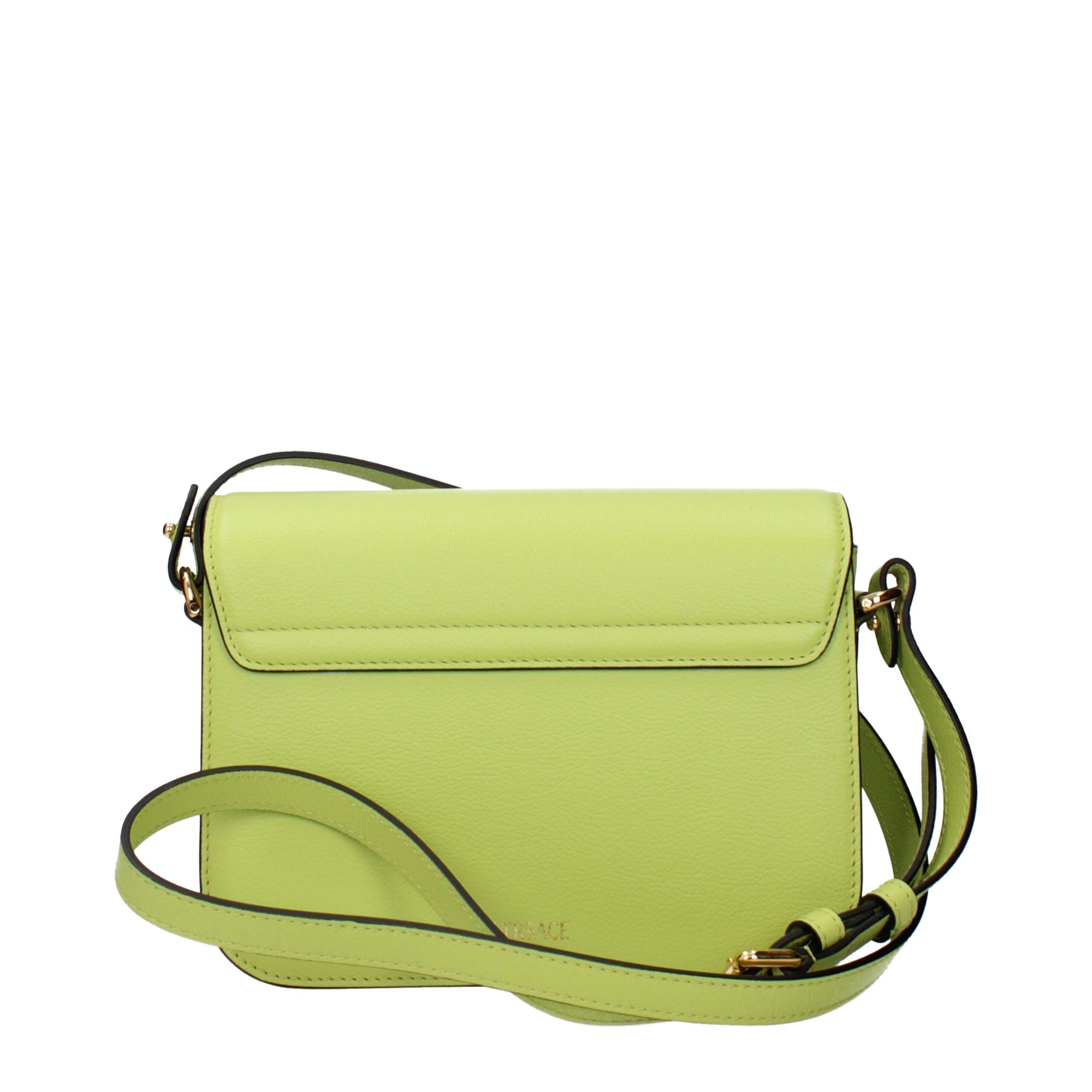 Versace Green Leather Crossbody Bags