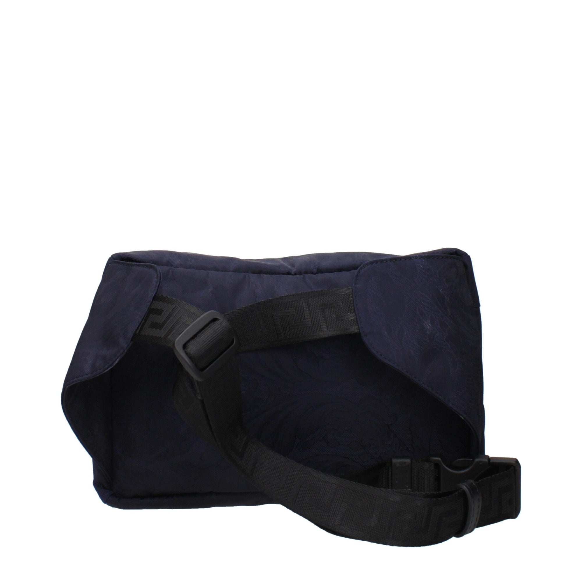 Versace Blue Fabric Backpacks