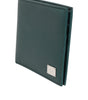 Dolce & Gabbana Green Leather DG Logo Engrave Bifold Card Holder Wallet