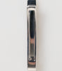 Dolce & Gabbana Silver Tone Brass Logo Branded Men Accessory Tie Clip Bar
