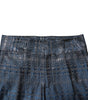 Dolce & Gabbana Blue Silver Shiny Silk Skinny Men Trouser Pants