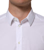 Dolce & Gabbana White Cotton GOLD Long Sleeves Formal Men Shirt
