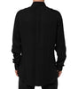 Dolce & Gabbana Black Viscose Long Sleeve Formal Dress Shirt