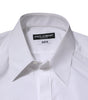 Dolce & Gabbana White Cotton MARTINI Long Sleeve Dress Shirt