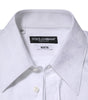 Dolce & Gabbana White Cotton MARTINI Paisley Jacquard Shirt