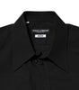 Dolce & Gabbana Black MARTINI Slim Fit Dress Formal Men Shirt