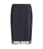 Tom Ford Satin Skirt with lace details