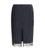 Tom Ford Satin Skirt with lace details
