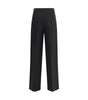 Giorgio Armani Silk crepe cady one-dart Pants