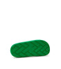 Bottega Veneta Green Cotton Slipper