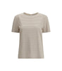 Brunello Cucinelli Striped jersey T-Shirt