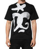 Dolce & Gabbana Black Cotton DG Logo Graffiti Short Sleeve T-shirt