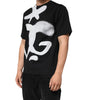 Dolce & Gabbana Black Cotton DG Logo Graffiti Short Sleeve T-shirt