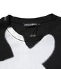 Dolce & Gabbana Black Cotton DG Logo Graffiti Short Sleeve T-shirt