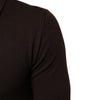 Dolce & Gabbana Brown Wool Logo Embroidered Men Polo T-shirt