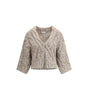 Brunello Cucinelli Dazzling Chiné wool Cardigan