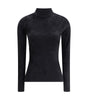 Versace Chenille Top with half nec
