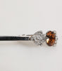 Dolce & Gabbana Lapel Pin 925 Sterling Silver Crystals Accessory Brooch