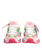 Dolce & Gabbana Multicolor Leather Airmaster Low Top Sneaker Shoes