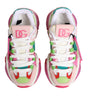 Dolce & Gabbana Multicolor Leather Airmaster Low Top Sneaker Shoes