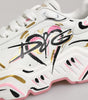Dolce & Gabbana Multicolor Hand Painted DAYMASTER Sneaker Shoes