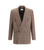 Saint Laurent Prince de Galles wool Blazer