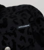 Dolce & Gabbana Cotton Black Leopard Long Sleeve Denim Jacket