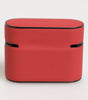 Dolce & Gabbana Red White Silicone Embossed Logo Accessory Airpods Case
