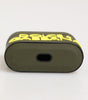 Dolce & Gabbana Army Green Rubber Logo Embossed Accessory  Airpods Case