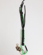Dolce & Gabbana Polyester Multicolor Tape String DG Logo Keychain Keyring