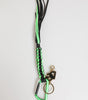 Dolce & Gabbana Polyester Multicolor Tape String DG Logo Keychain Keyring