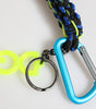 Dolce & Gabbana Multicolor Polyester Tape String DG Logo Keychain  Keyring