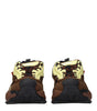 Versace Brown Fabric Athletic Sneakers