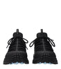 Moncler Black Fabric Athletic Sneakers