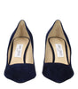 Jimmy Choo Blue Leather High Heel Pumps