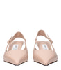 Jimmy Choo Pink Leather High Heel Pumps