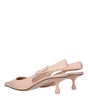 Jimmy Choo Pink Leather High Heel Pumps