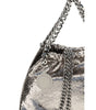 Stella McCartney Metallic crackle-effect Falabella Shoulder Bag