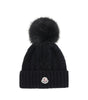 Moncler Cashmere blend Hat with pom-pon