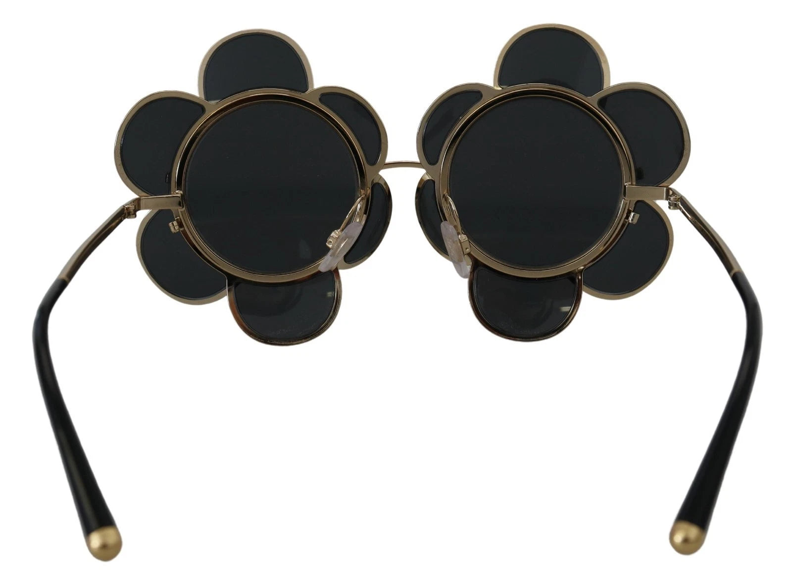 Dolce & Gabbana DG2201 Black Lens Gold Frame LIMITED EDITION Sunglasses